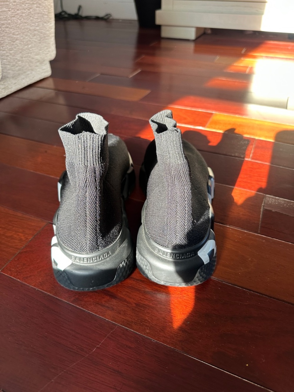 Balenciaga Speedrunners Sneakers with White Accents